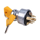 Ignition Switch With 2 Keys 2035830 1492154 379902 2782017 2368655 7004147 for Hyster H100XM H70XM S100XL Clark CGC20 CGC40 Forklift