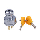 Ignition Switch With 2 Keys 2035830 1492154 379902 2782017 2368655 7004147 for Hyster H100XM H70XM S100XL Clark CGC20 CGC40 Forklift