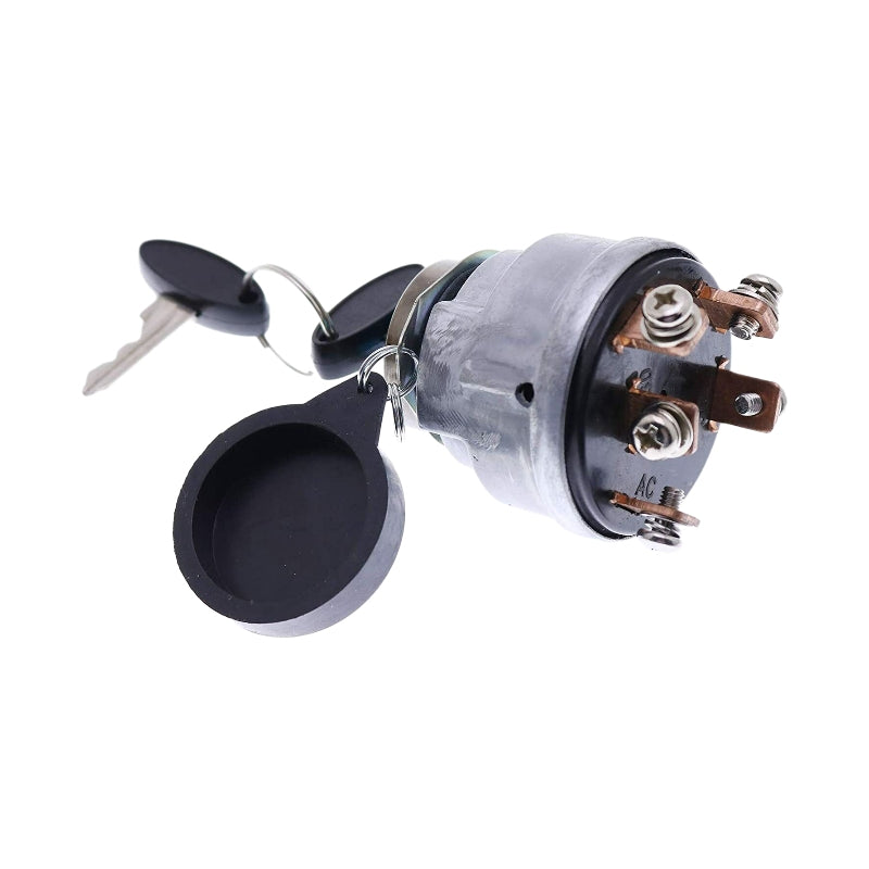 Ignition Switch With 2 Keys 83940565 SBA385200331 for Ford New Holland Tractor 1200 1210 1300 1000 1100 1110 1500 1600 1700 1900