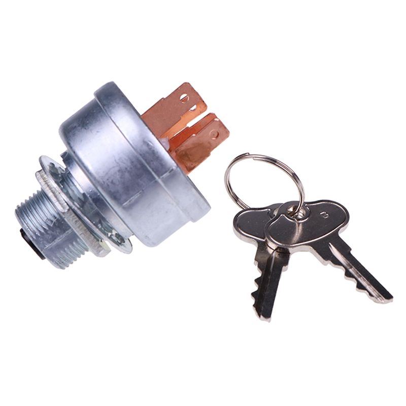 Ignition Switch With Keys 103208801 for Club Car Golf Buggy Cart Bobcat 2200 2200S 2300 New Holland 125UV 120UV