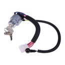 Ignition Switch With Keys 32430-31820 for Kubota Tractor L2050DT L2050F L2250F L2350F L2550DT L2850DT L3250DT L3250F