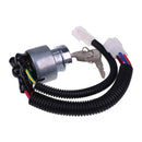 Ignition Switch With Keys 35080-31820 for Kubota Tractor L2650F L2950DT L3450DT L2650DT L2950F L3650F
