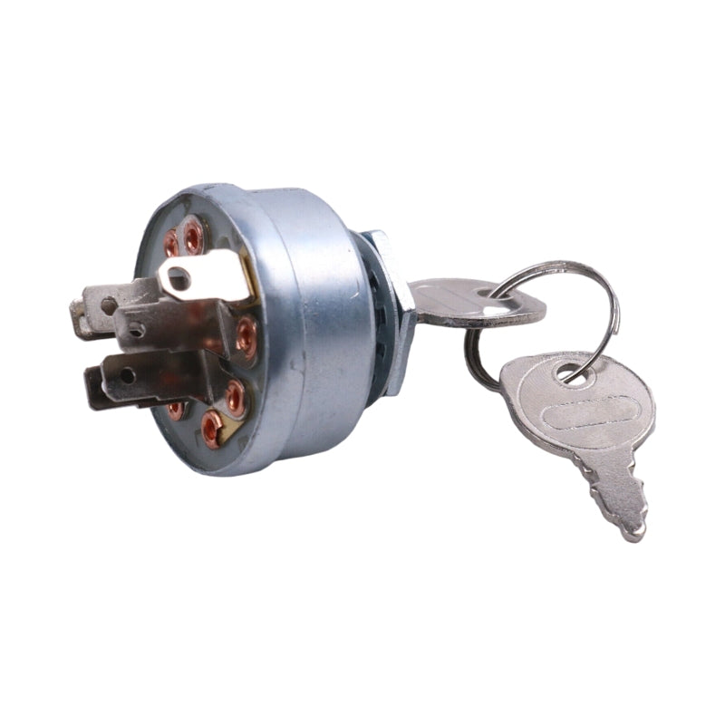 Ignition Switch With Keys 725-3163 925-3163 1754183 430-404 for Cub Cadet MTD White Outdoor Troy-Bilt Tractor Mower