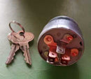 Ignition Switch with 2 Key 102044702 for Husqvarna HUV 4421 Club Car Carryall 294 XRT 1500 UTV