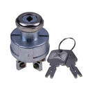 Ignition Switch With 2 Keys 2394129 1723186 4292483 4966572 108066 for Clark C20CLC232L C25CLC232L Kalmar AC C30AX C40BX P30AX P50BX Crown SC FC Series Forklift