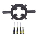 Inner Diameter 125mm-165mm Special Wrench for Excavator Repair Hydraulic Cylinder Universal Wrench for Hitachi Kobelco Sany Lovol Komatsu