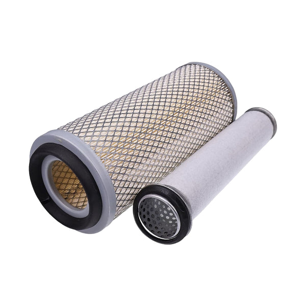 Inner & Outer Air Filter Set E6NN9B618AA E6NN9R500DA for Ford New Holland Tractor 231 335 420 515 545 2310 2600 3055 3150 3310 4100