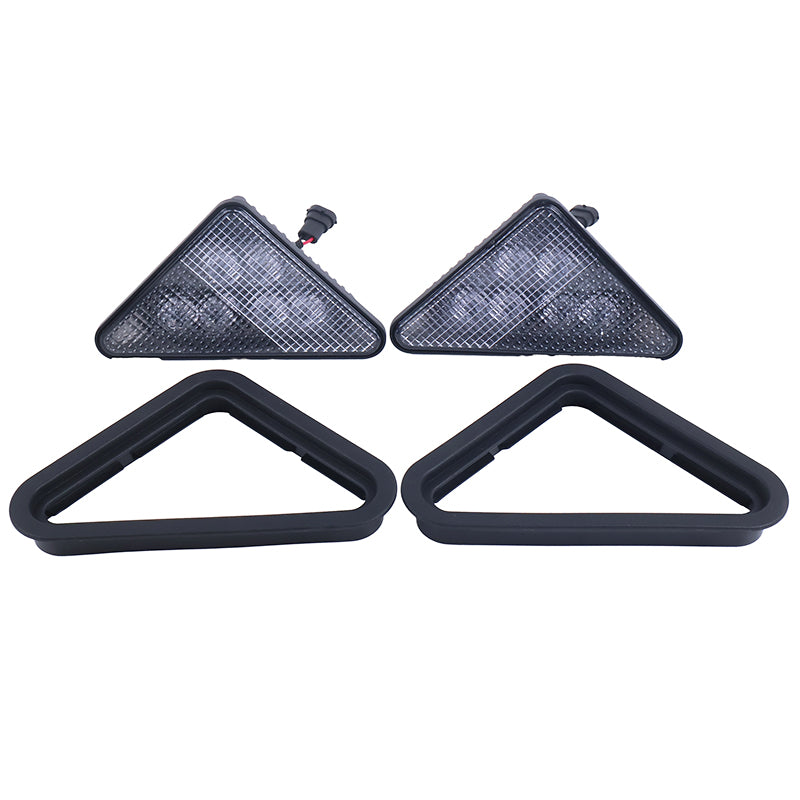 LED Headlight Kit 7259523 & 7259524 & Rubber Bezel Light Mount 6674402 for Bobcat Skid Steer Loader 751 753 763 773 863 864 873 883 S130 S150 S160 S175 S185 S220 S300