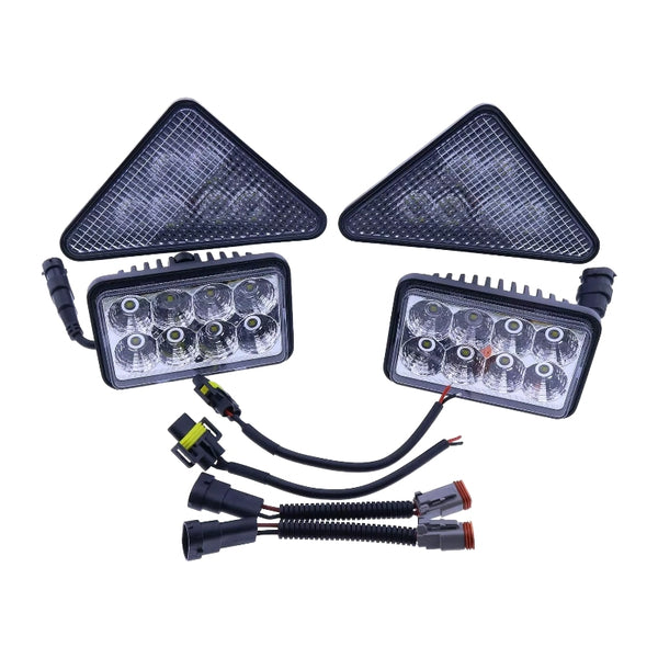 LED Light Kit 7259523 7259524 6661353 for Bobcat Loader 753 763 773 863 A220 A300 S130 S150 S160 S185 S220 S300 T140 T180 T190 T200 T250 T300