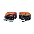 Left & Right Taillight Assembly LVA14365 LVA14366 for John Deere Engine 4.5L 4045 Tractor 2027R 2305 2320 3120 3320 4200 4300