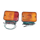 Left & Right Taillight Assembly LVA14365 LVA14366 for John Deere Engine 4.5L 4045 Tractor 2027R 2305 2320 3120 3320 4200 4300