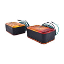 Left & Right Taillight Assembly LVA14365 LVA14366 for John Deere Engine 4.5L 4045 Tractor 2027R 2305 2320 3120 3320 4200 4300
