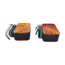 Left & Right Taillight Assembly LVA14365 LVA14366 for John Deere Engine 4.5L 4045 Tractor 2027R 2305 2320 3120 3320 4200 4300