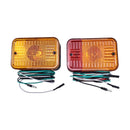 Left & Right Taillight Assembly LVA14365 LVA14366 for John Deere Engine 4.5L 4045 Tractor 2027R 2305 2320 3120 3320 4200 4300
