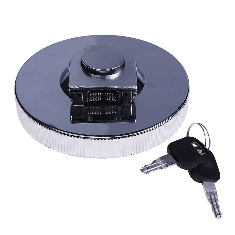 Locking Fuel Cap 086-1781 With Keys for Caterpillar CAT Engine 3046 3054 3064 3066 Excavator 305.5 306 307 308C 311C 312 313B 314C 315 317 318B 319C