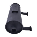 Low Mount Muffler Filter Side Straight Canister Muffler Kit 247861-S 2478611-S for Kohler Engine CH18 CH20 CH23 CH25 CH680 CH740
