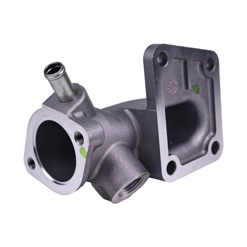 Lower Housing Thermostat Flange 6674167 19223-72705 for Kubota Engine V2203 V2003T Bobcat Excavator 325 328 331 334 337 341