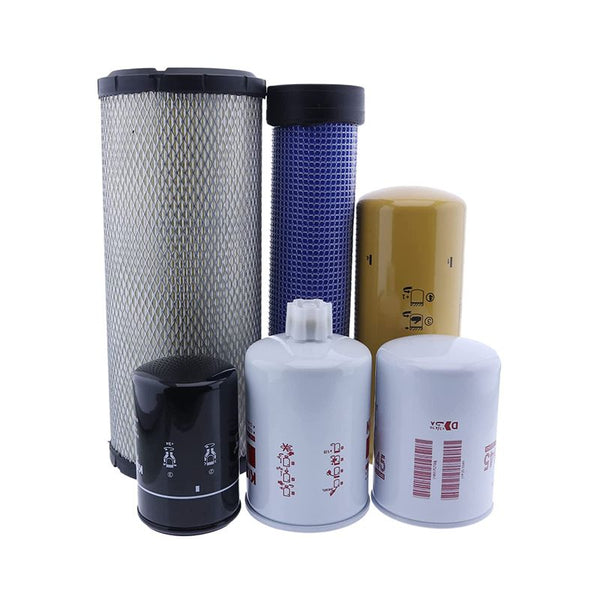 Maintenance Filter Kit for Cummins Engine 4B3.9 CASE Skid Steer Loader 1845C 1840