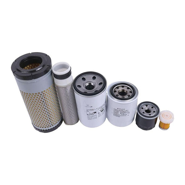 Maintenance Filter Kit for Mahindra Tractor 1626 HST L3 1.3L 1318CC 80.4CID