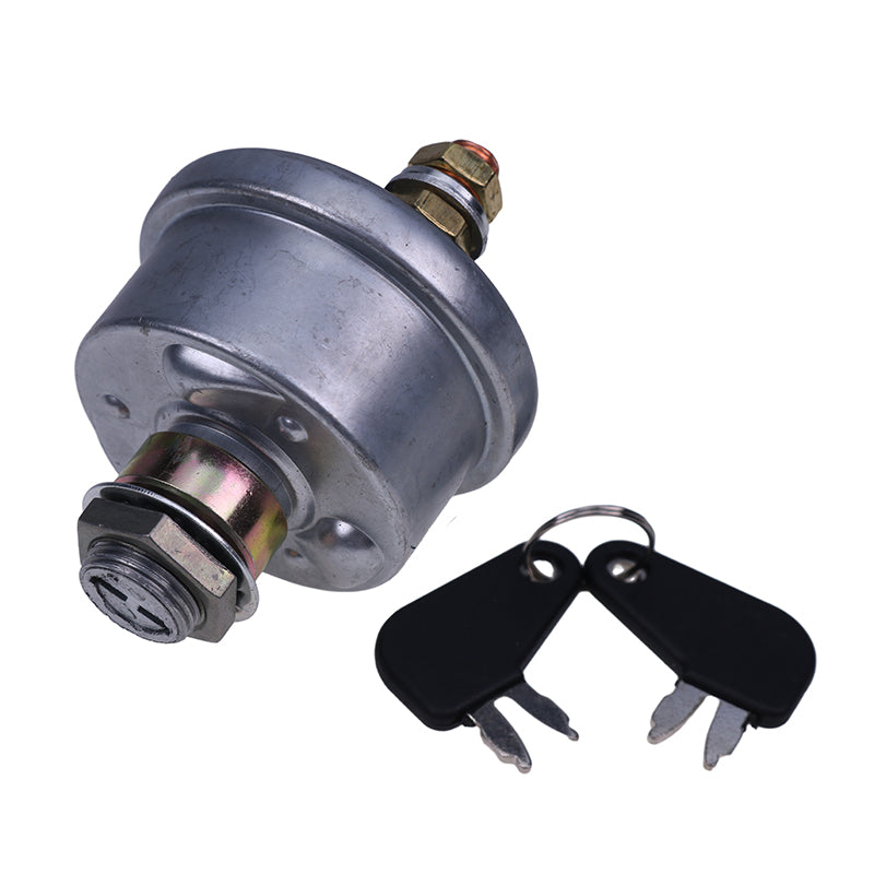 Master Disconnect Ignition Switch With 2 Keys 7N-0718 for Caterpillar CAT Engine 3054 3516 Excavator 229 235 245 302CR 307B 311C 313 318C 320B 330B