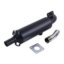 Muffler 15371-12110 for Kubota Engine D722 D1105 V1505 WG750 Tractor B6100E-P B6100HST-D B7100D-P B7200E B8200