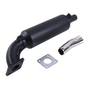 Muffler 15371-12110 for Kubota Engine D722 D1105 V1505 WG750 Tractor B6100E-P B6100HST-D B7100D-P B7200E B8200