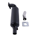 Muffler 15371-12110 for Kubota Engine D722 D1105 V1505 WG750 Tractor B6100E-P B6100HST-D B7100D-P B7200E B8200