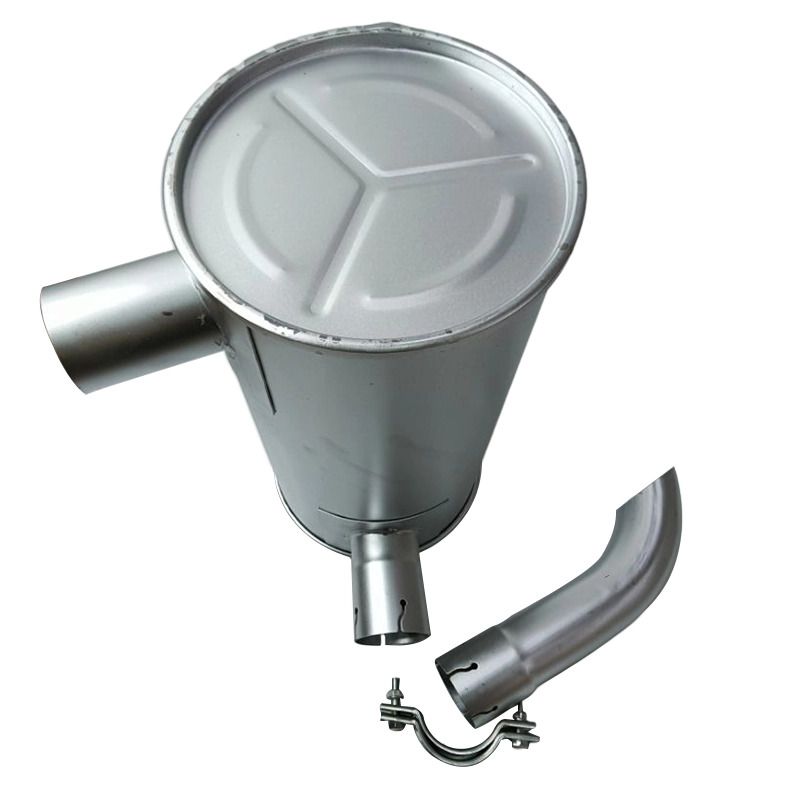Muffler Silencer 6271-11-5210 for Komatsu Engine SAA4D95LE-5A Excavator PC118MR-8 PW118MR-8 PC138US-8 PC138USLC-8