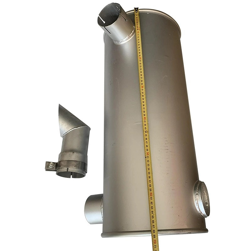 Muffler 4416602 for Isuzu Engine 6BG1 Hitachi ZX125W ZX200 ZX210H ZX210K ZX240-AMS IZX200 IZX210F ZAXIS200LC John Deere Excavator 210CW 210 Excavator