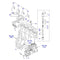 Nozzle YM129902-53050 for Komatsu Excavator PC75-1 PC75R-2 PC75R-2HD PW75-1 PW75R-2 Wheel Loader WA75-3