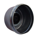 OD 2.72" 4 Pcs Grease Cap With Rubber Plug 21-43-1 for Trailer Axles E-Z Lube Spindle