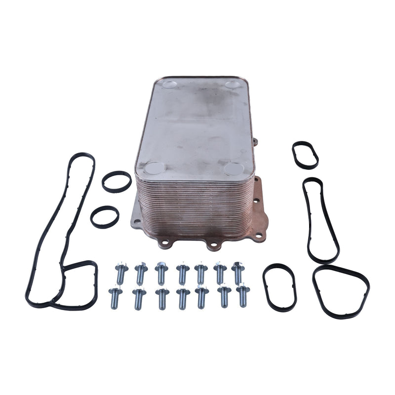 Oil Cooler 2397569 for Paccar MX-13 EPA17 Engine Kenworth Peterbilt Tr ...