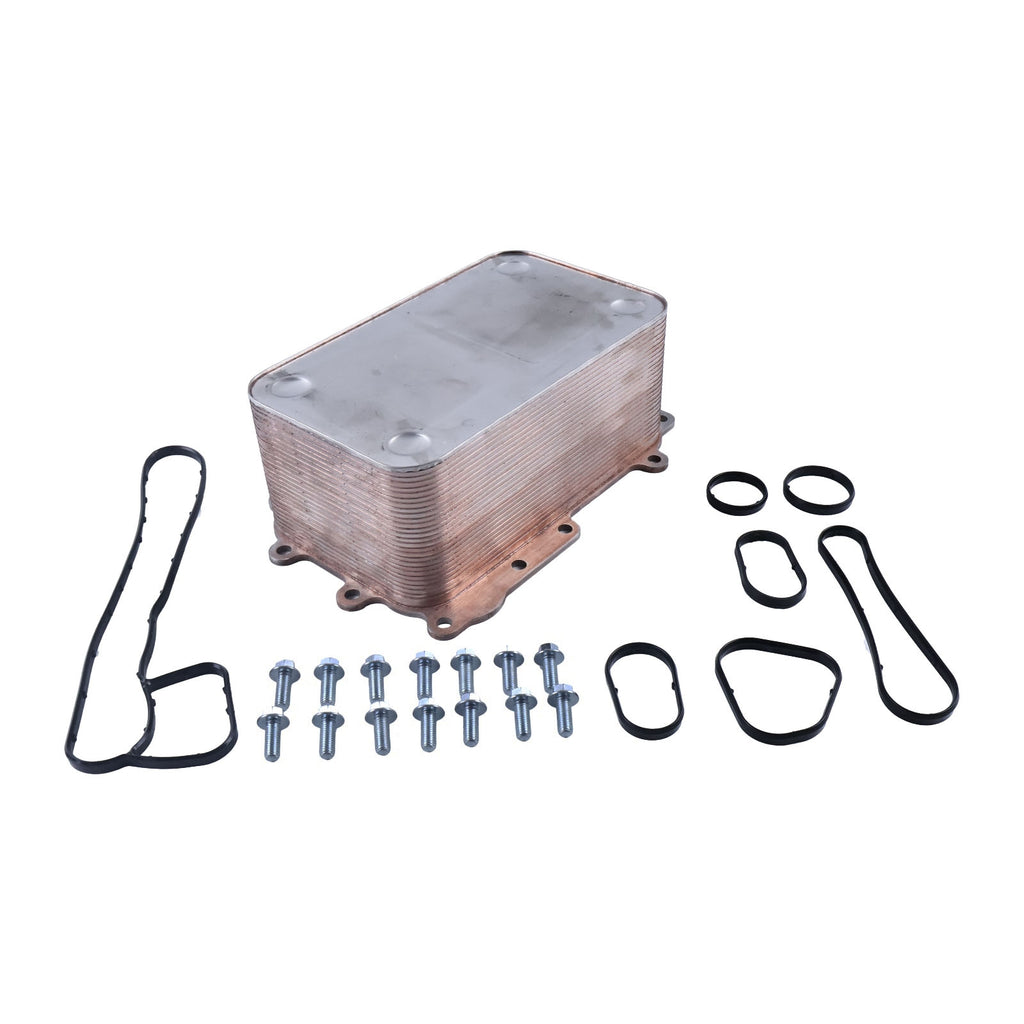 Oil Cooler 2397569 for Paccar MX-13 EPA17 Engine Kenworth Peterbilt Tr ...