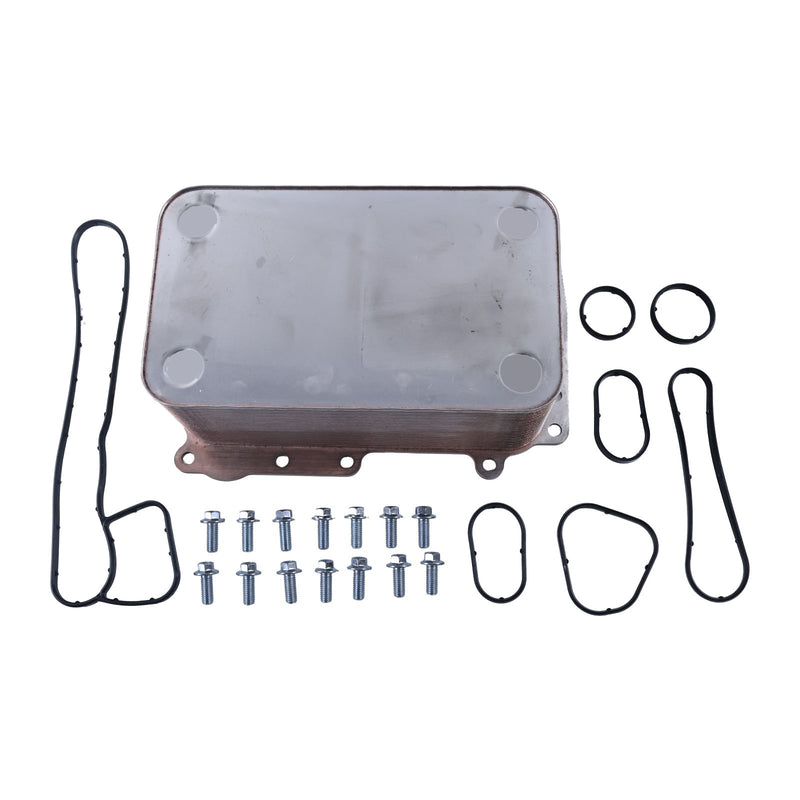 Oil Cooler 2397569 for Paccar MX-13 EPA17 Engine Kenworth Peterbilt Tr ...