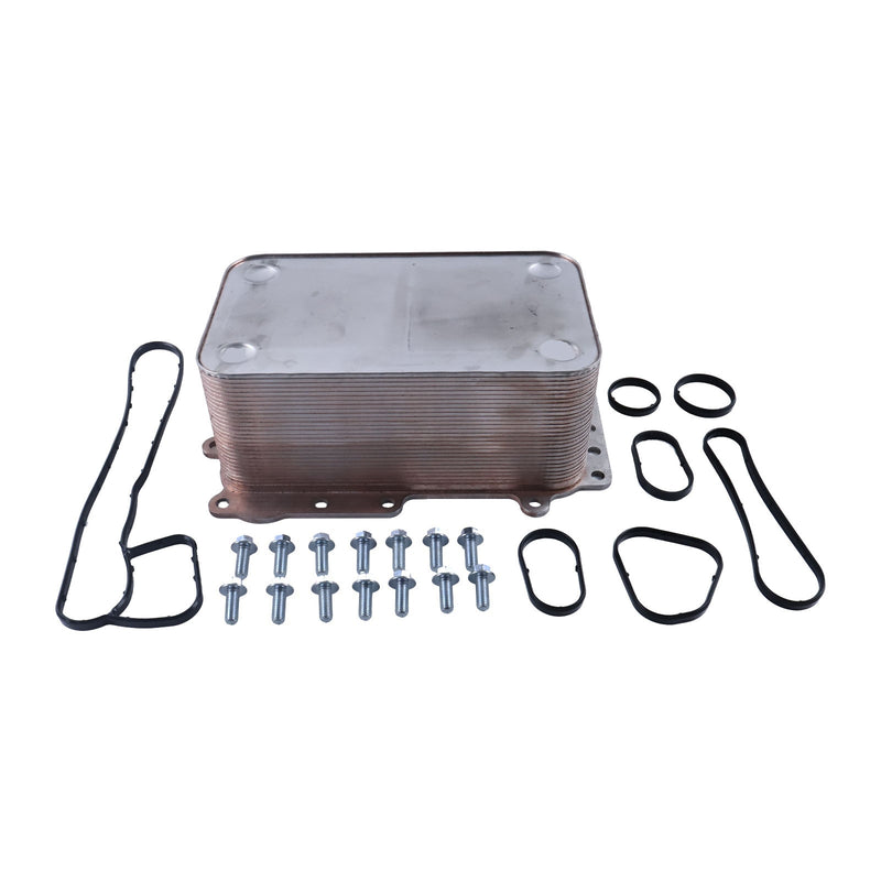 Oil Cooler 2397569 for Paccar MX-13 EPA17 Engine Kenworth Peterbilt Tr ...