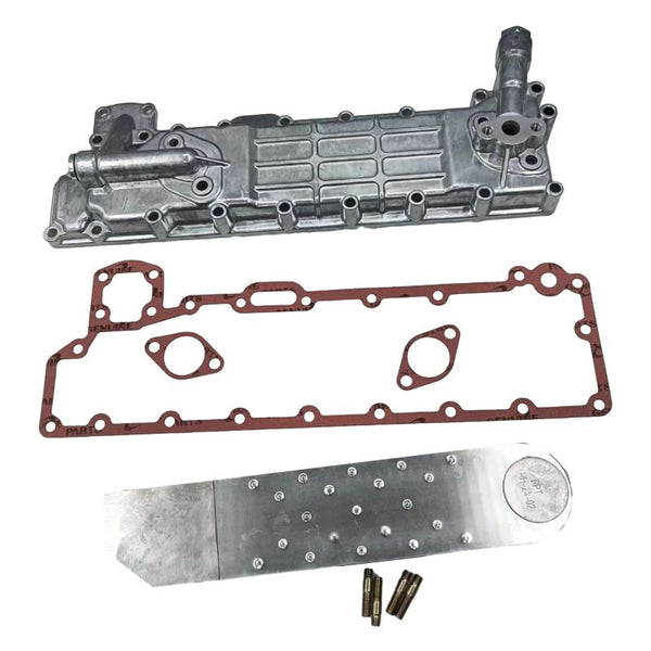 Oil Cooler Assembly 8944496440 for Isuzu Engine 4BG1 4BD1 Hitachi Excavator EX100-3C EX100-5 EX120-2 EX130H-5 EX135UR-5 ZX160W