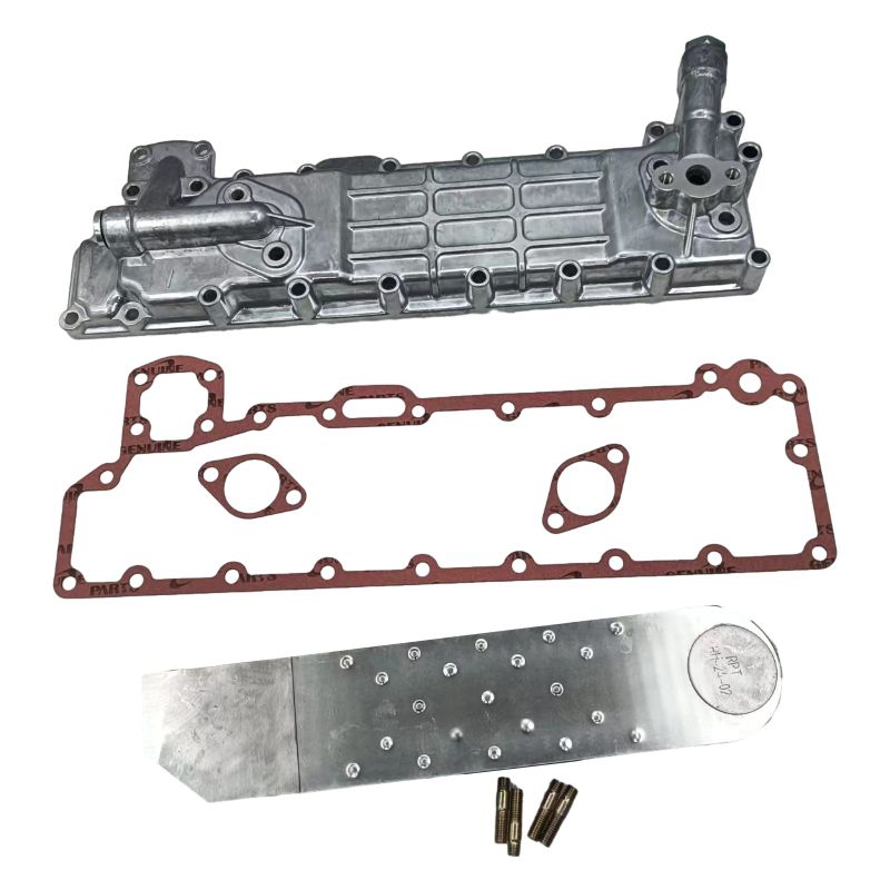 Oil Cooler Assembly 8944496440 for Isuzu Engine 4BG1 4BD1 Hitachi Excavator EX100-3C EX100-5 EX120-2 EX130H-5 EX135UR-5 ZX160W
