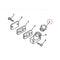 Oil Fill Cap RE52326 RE500005 RE535560 for John Deere Engine 2.9L 3.9L 4.5L 6.8L 8.1L Tractor 5420 5510 5520 6010 6110 6120 6210 6215