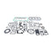 Overhaul Gasket Kit 4955996 for Cummins B3.3 QSB3.3 Engine