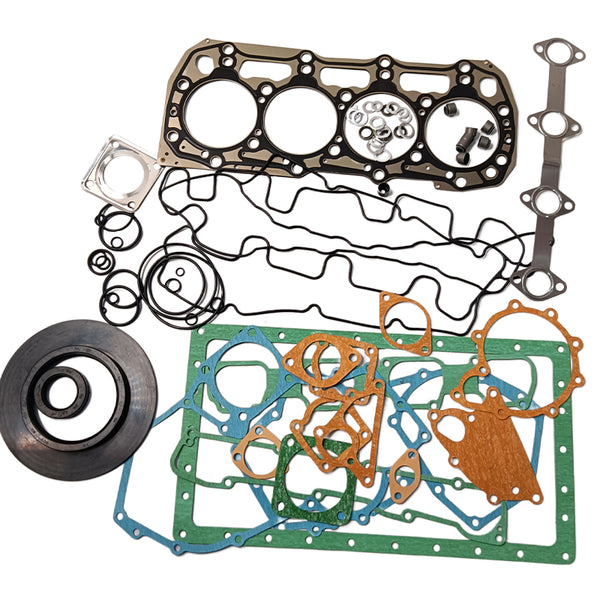 Overhaul Gasket Kit for Shibaura Engine N844 N844L N844T N844LT New Holland L170 LS170 L175 LS175 L215 L218 L220 LX665 CASE SR160 SR175 SV185 Loader