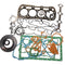 Overhaul Gasket Kit for Shibaura Engine N844 N844L N844T N844LT New Holland L170 LS170 L175 LS175 L215 L218 L220 LX665 CASE SR160 SR175 SV185 Loader