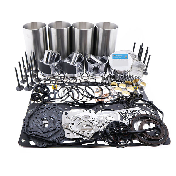 Overhaul Rebuild Kit for Isuzu 4JB1 4JB1T Engine Bobcat 1213 843 853 960 2060 2070 Loader