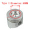 Overhaul Rebuild Kit for Komatsu Engine 3D82 Takeuchi Excavator TB28FR TB125