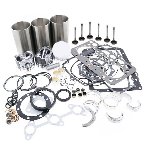 Overhaul Rebuild Kit for Komatsu Engine 3D82 Takeuchi Excavator TB28FR TB125
