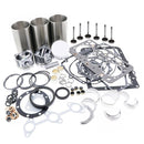 Overhaul Rebuild Kit for Yanmar Engine 3TN84 3TN84E 3TN84L John Deere Tractor 955 870