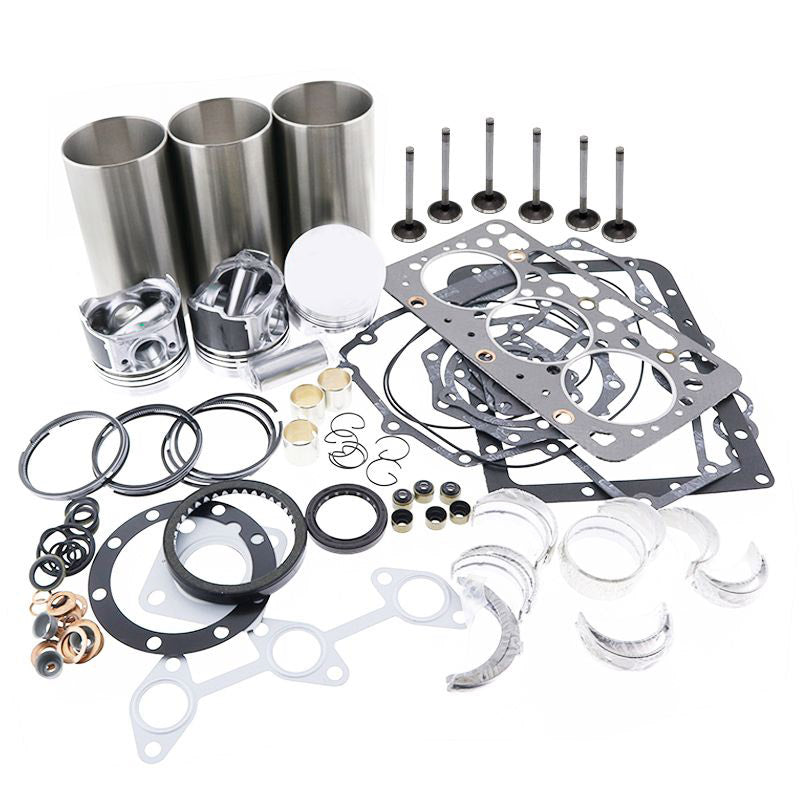 Overhaul Rebuild Kit for Yanmar Engine 3TNV82 3TNV82A 3TNV82A-QTB1 Excavator VIO30 VIO27 B3 Tractor EG224