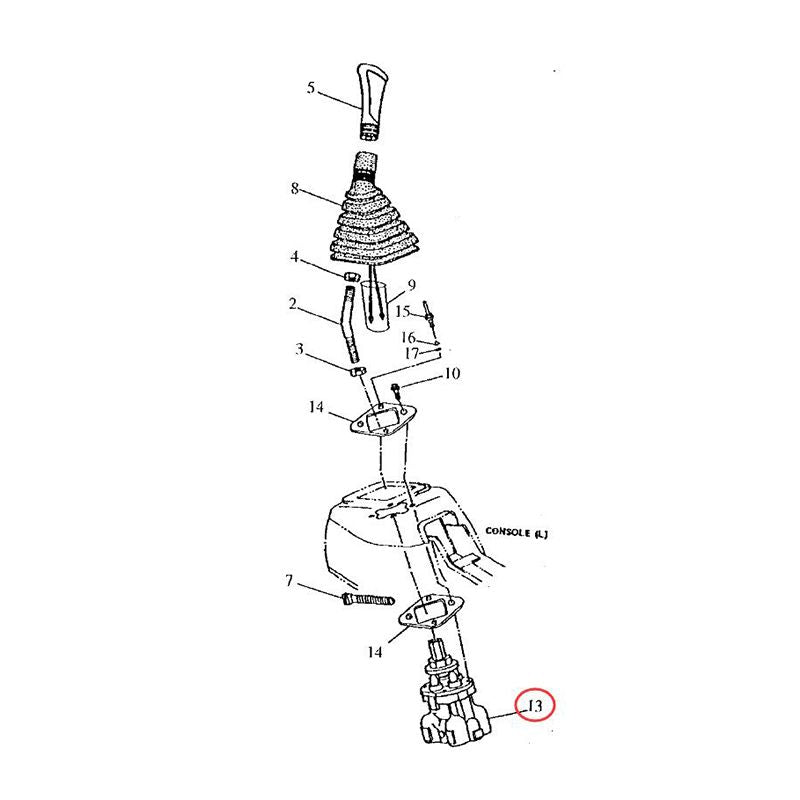 Pilot Valve AT154525 for John Deere Excavator 190 490E 690ELC 790ELC 80