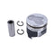 Piston Set 16060-21114 for Kubota Engine V1505 D1105 Tractor B2410HSD B2620HSD B3000HSDC B7610HSD Excavator KX71-3 U25S ZD28