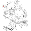 Pressure Gauge 857072 for New Holland Baler 650 654 658 2000 BR7060 BR750A BR7070 BR780 Baler Accumulator 2010