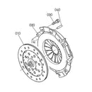 Pressure Plate 6C040-13300 for Kubota Tractor B1700D B21 B2100D B2400D B2410HSD B2710HSD B7500D L2501H L3800H L3901H